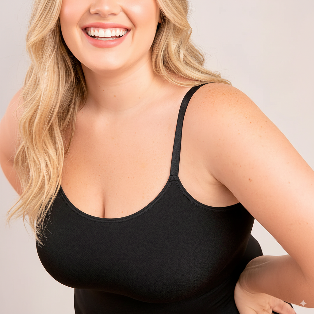 Vitae Camiseta Moldeadora de Cuello Redondao Elevé