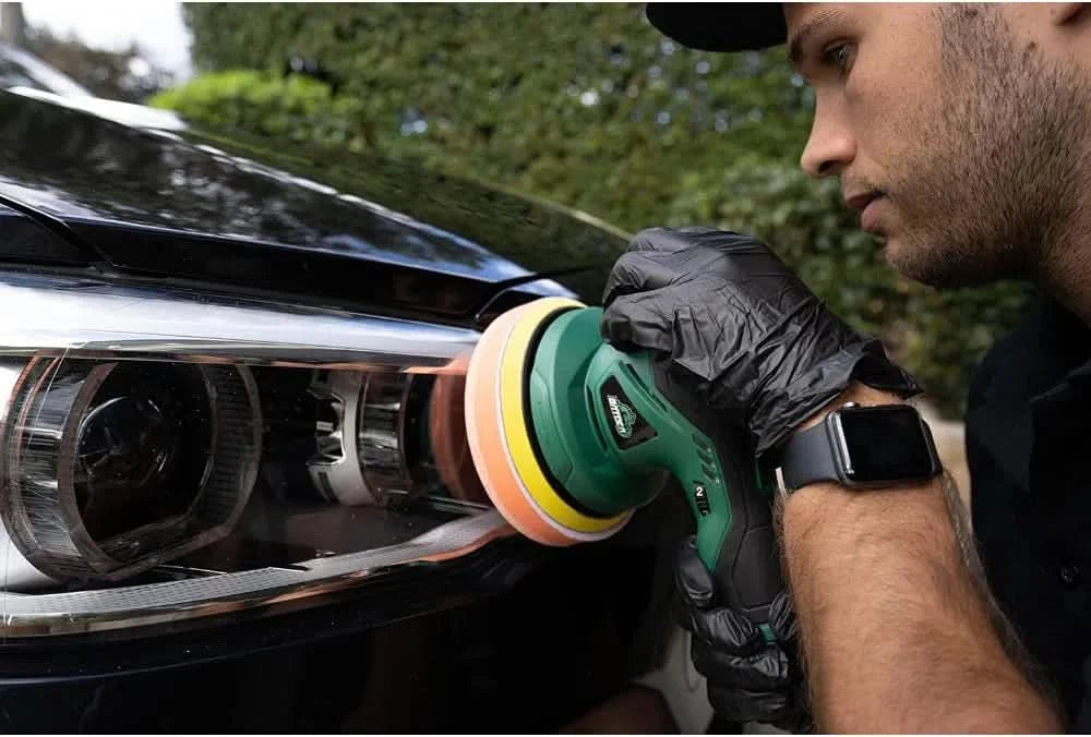 Pulidora Inalámbrica de 12v para Automovil Bateria de Litio