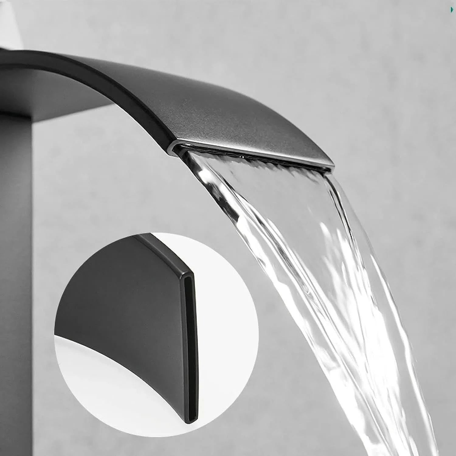 Monocomando Mezclador Cascada para Baño