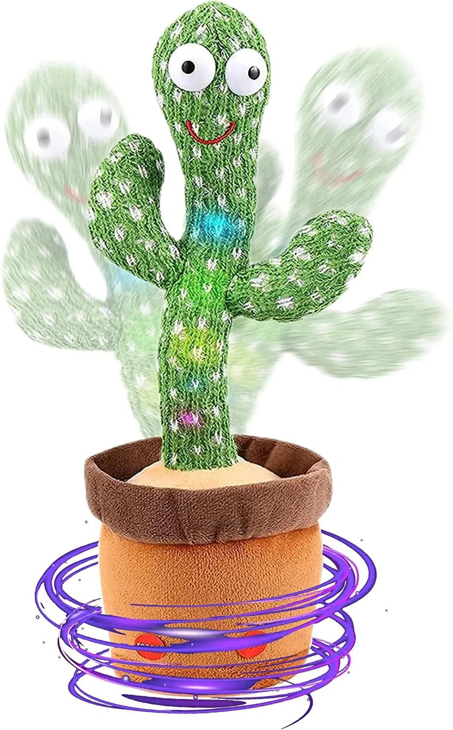 Juguete Didáctico Cactus  Bailarín con Luces y Sonido