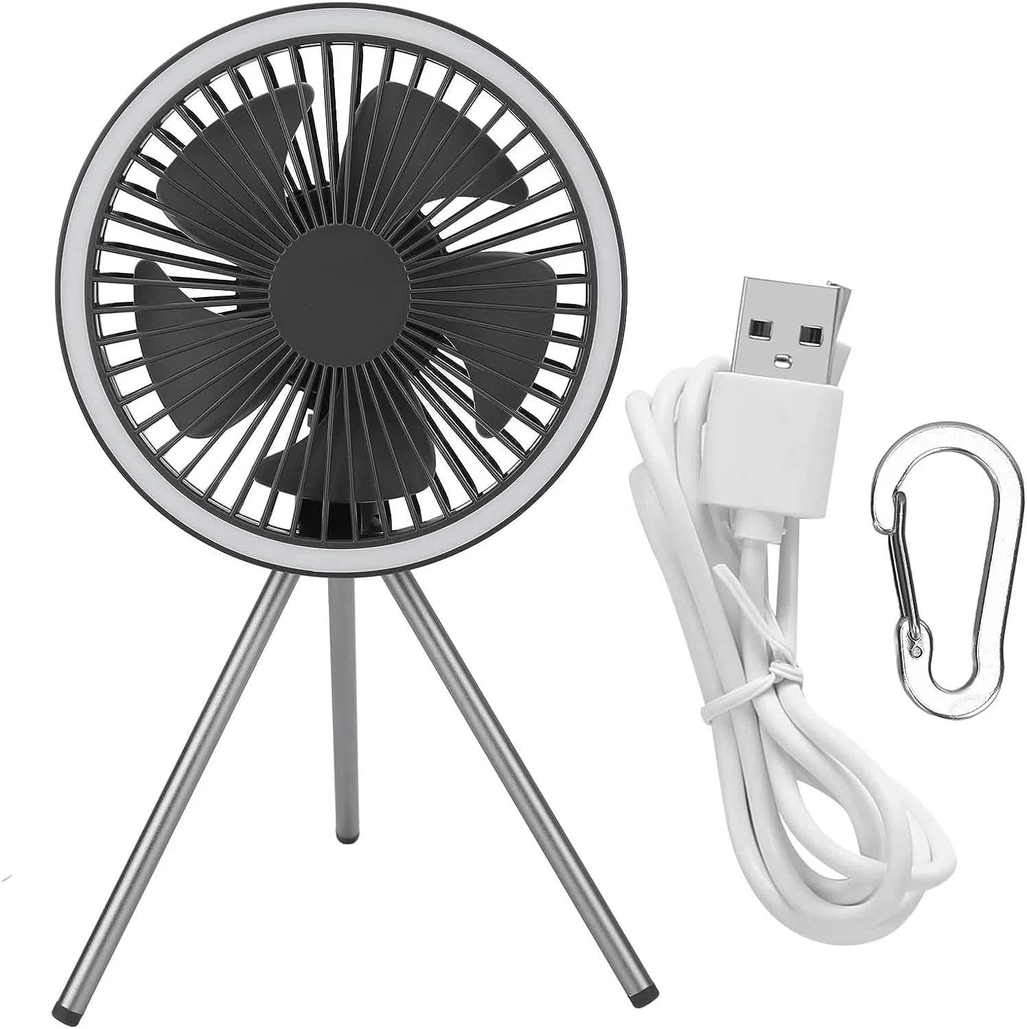 Ventilador con Luz LED Multifuncional