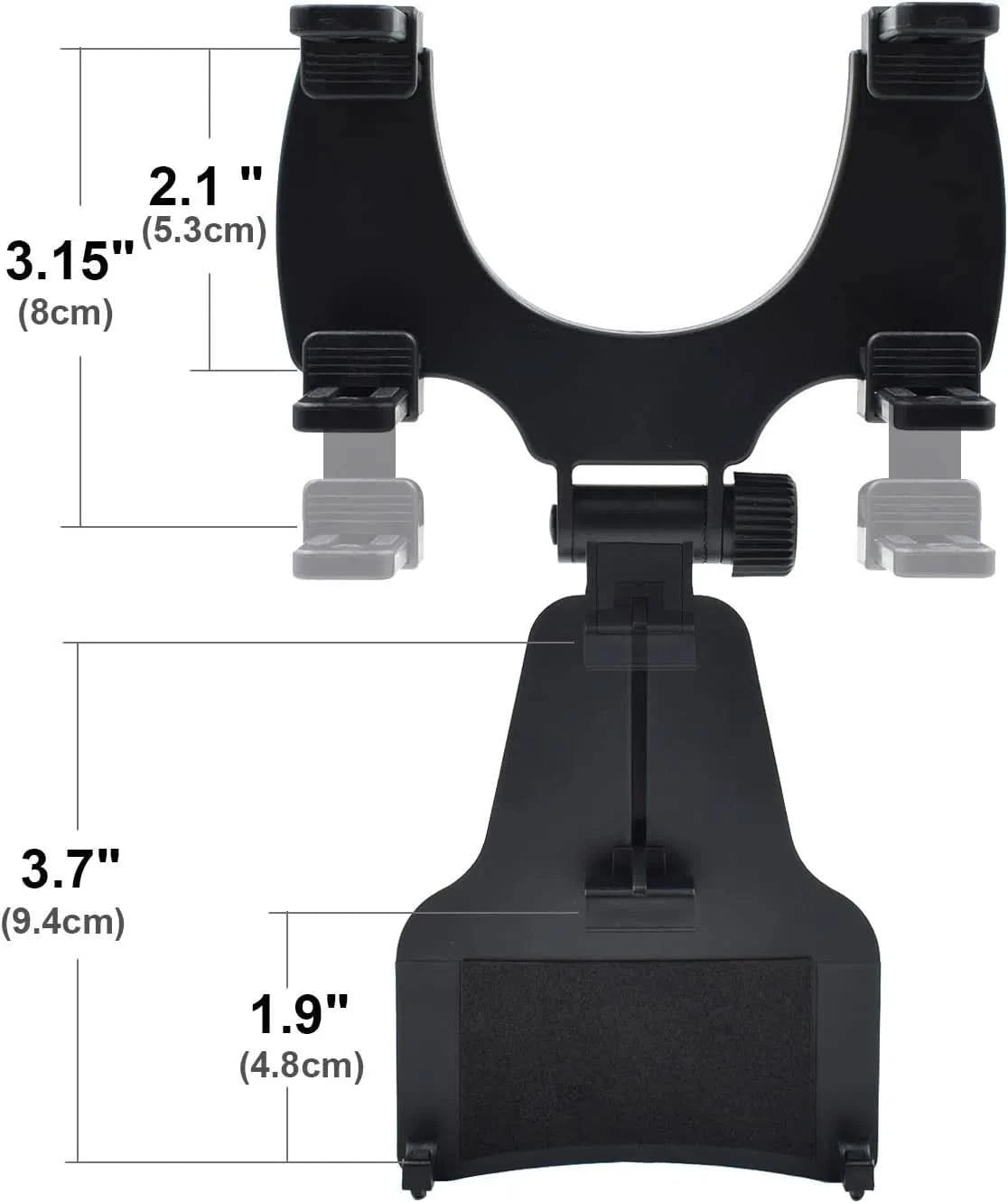 Soporte de Celular Para Auto Espejo Retrovisor Regulable