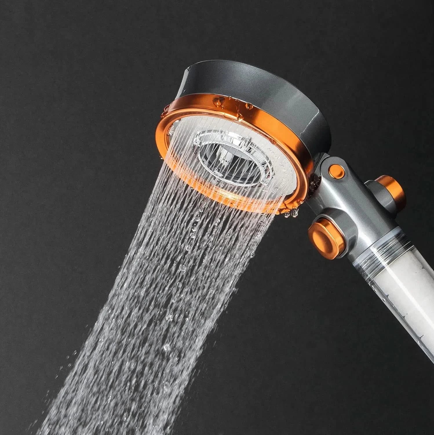 Cabezal Doble Cara de Ducha con 3 Modos y Filtro