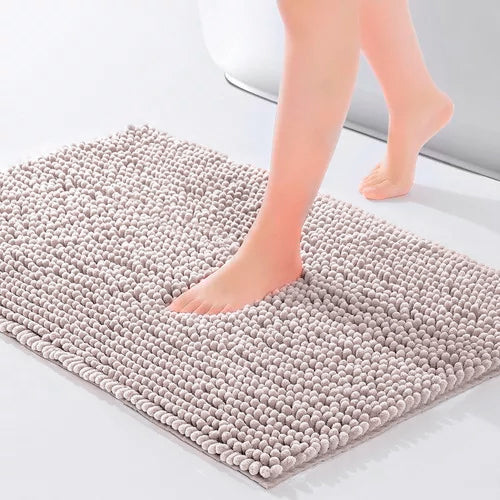 Alfombra de Chenilla para Baño Gran Absorción
