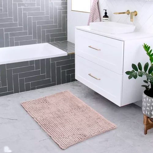 Alfombra de Chenilla para Baño Gran Absorción