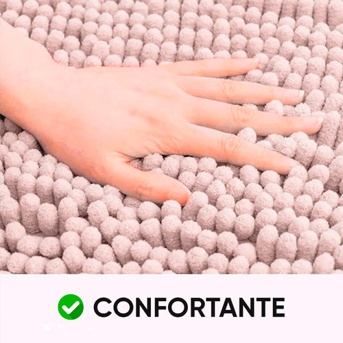 Alfombra de Chenilla para Baño Gran Absorción