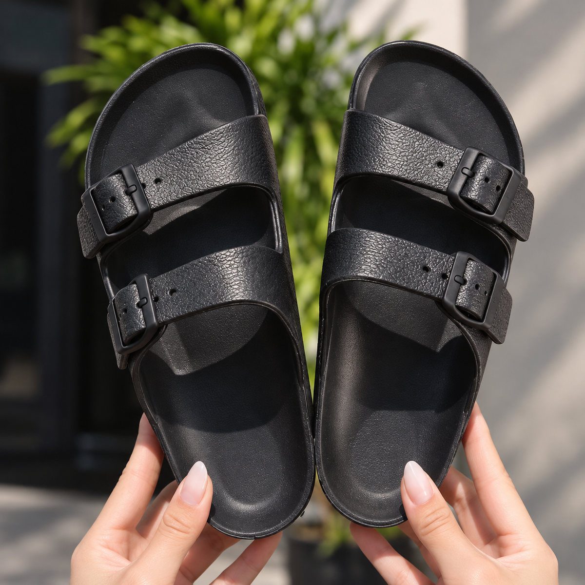 Sandalia de Espuma Alta Slipper Antideslizante