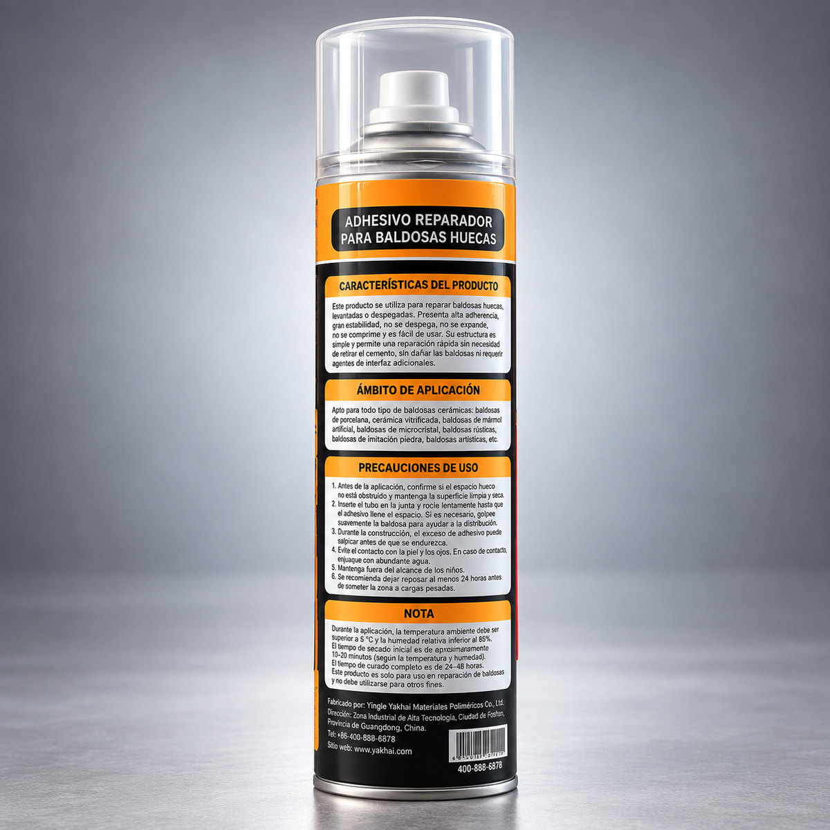 Spray Adhesivo Sellador para Grietas y Pisos