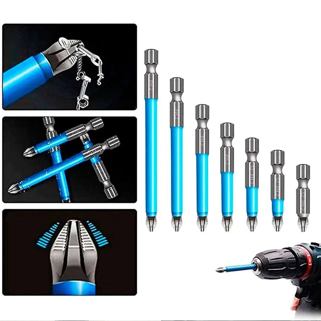 Brocas Largas Antideslizantes Magnéticas