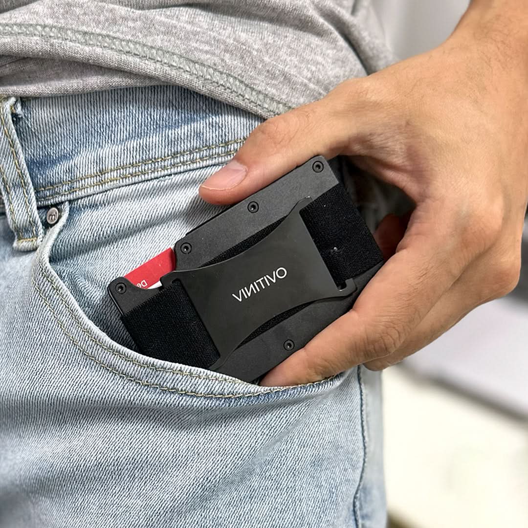 Billetera RFID Minimalista Anti-Robo Vinitivo Premium