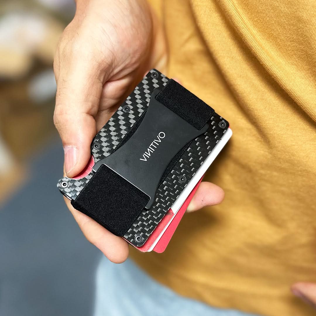 Billetera RFID Minimalista Anti-Robo Vinitivo Premium