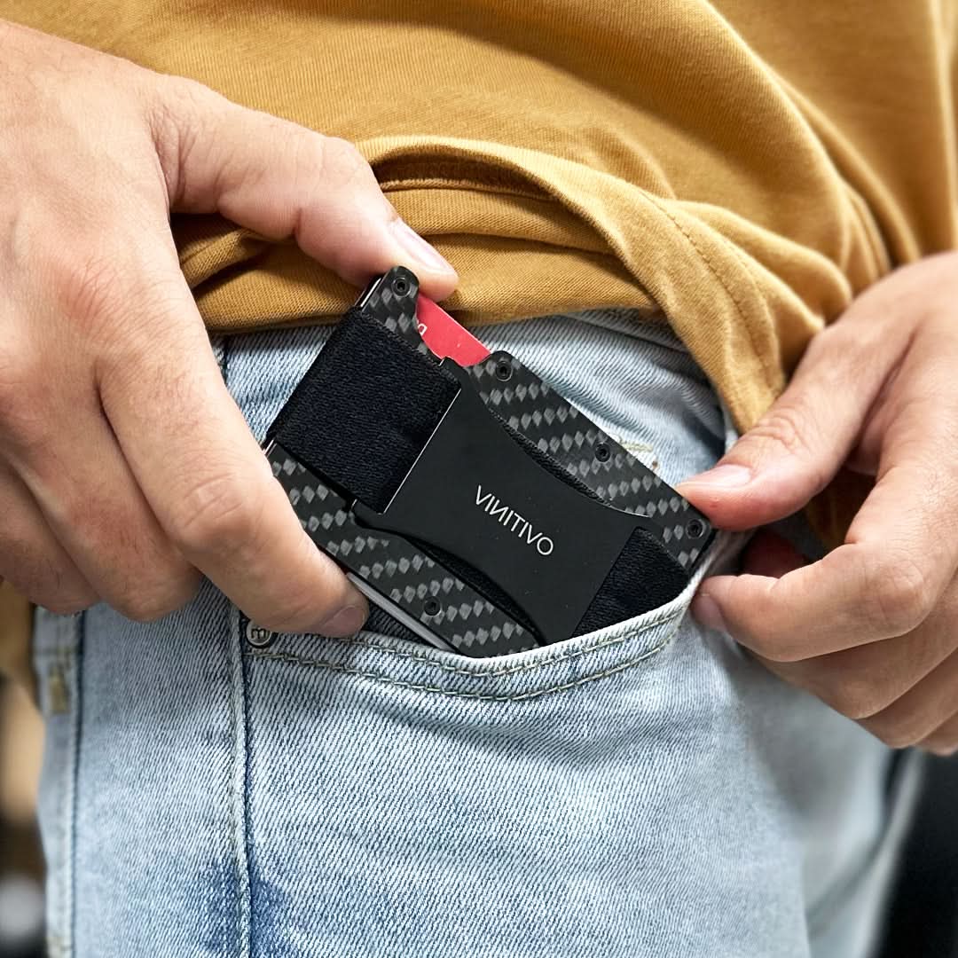 Billetera RFID Minimalista Anti-Robo Vinitivo Premium