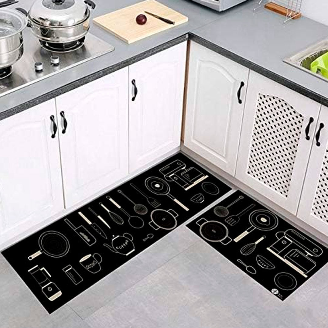 Set De Alfombras Para Cocina 2 Piezas Kitchen