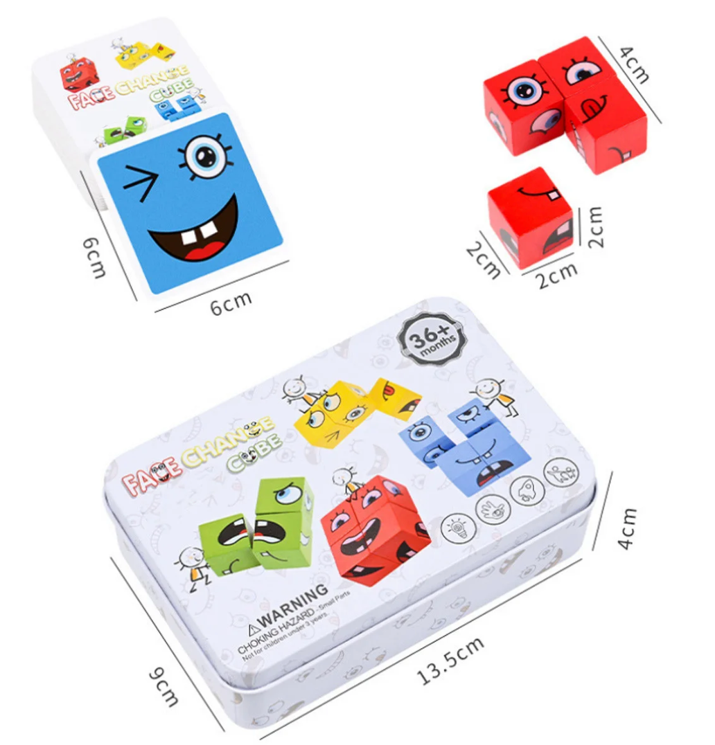 Juegos Rompe Cabeza con Caras y Timbre