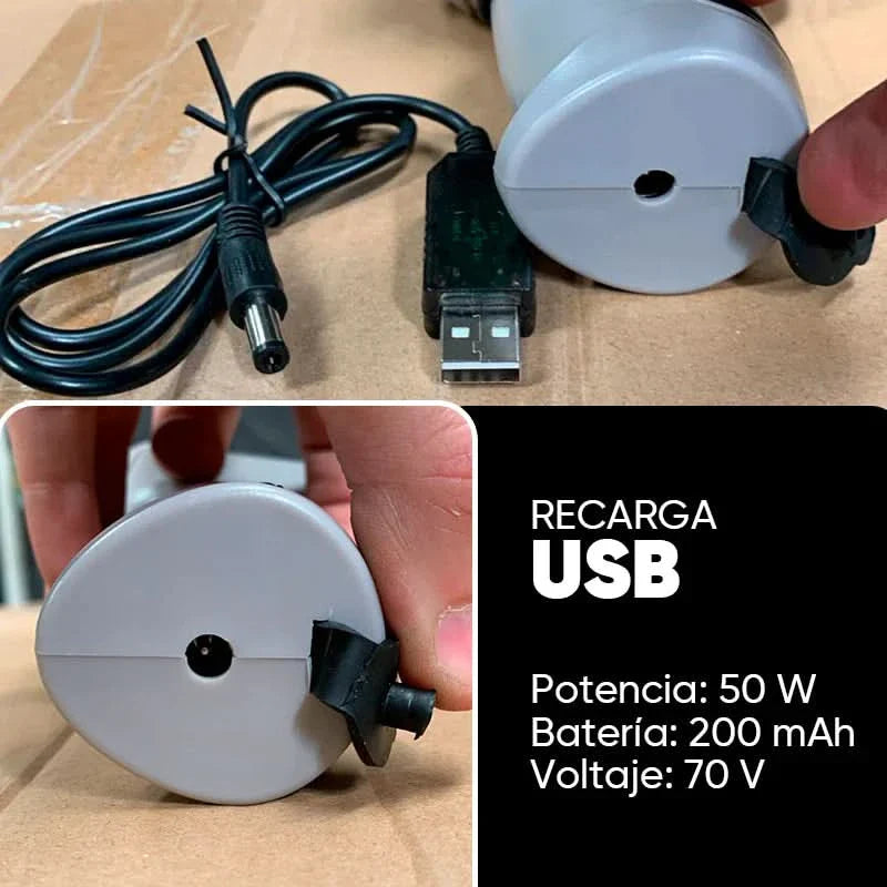 Aspiradora 2 en 1 Soplete de 50w con Accesorios