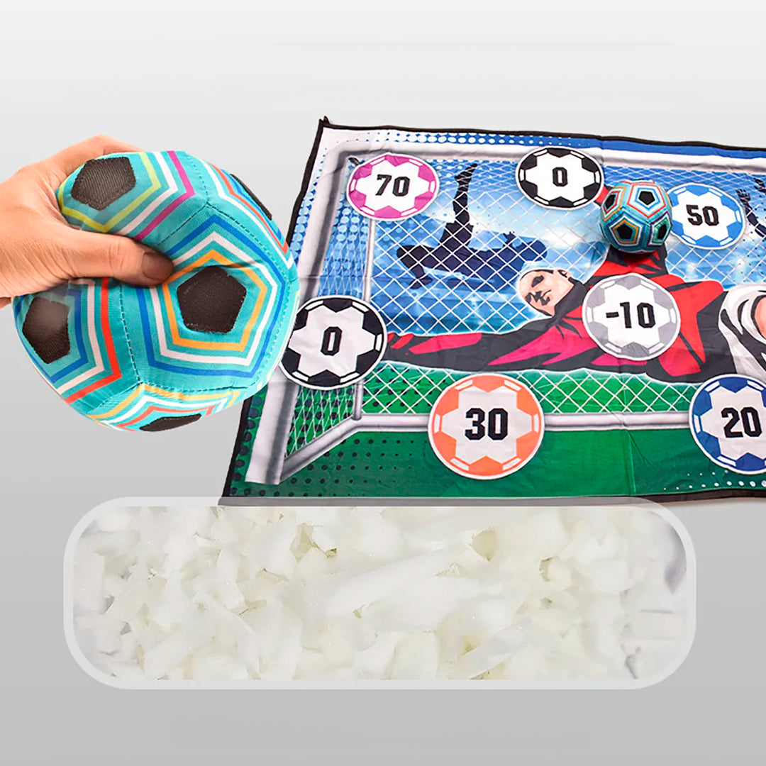 Juego Arco de Futbol Tiro al Blanco