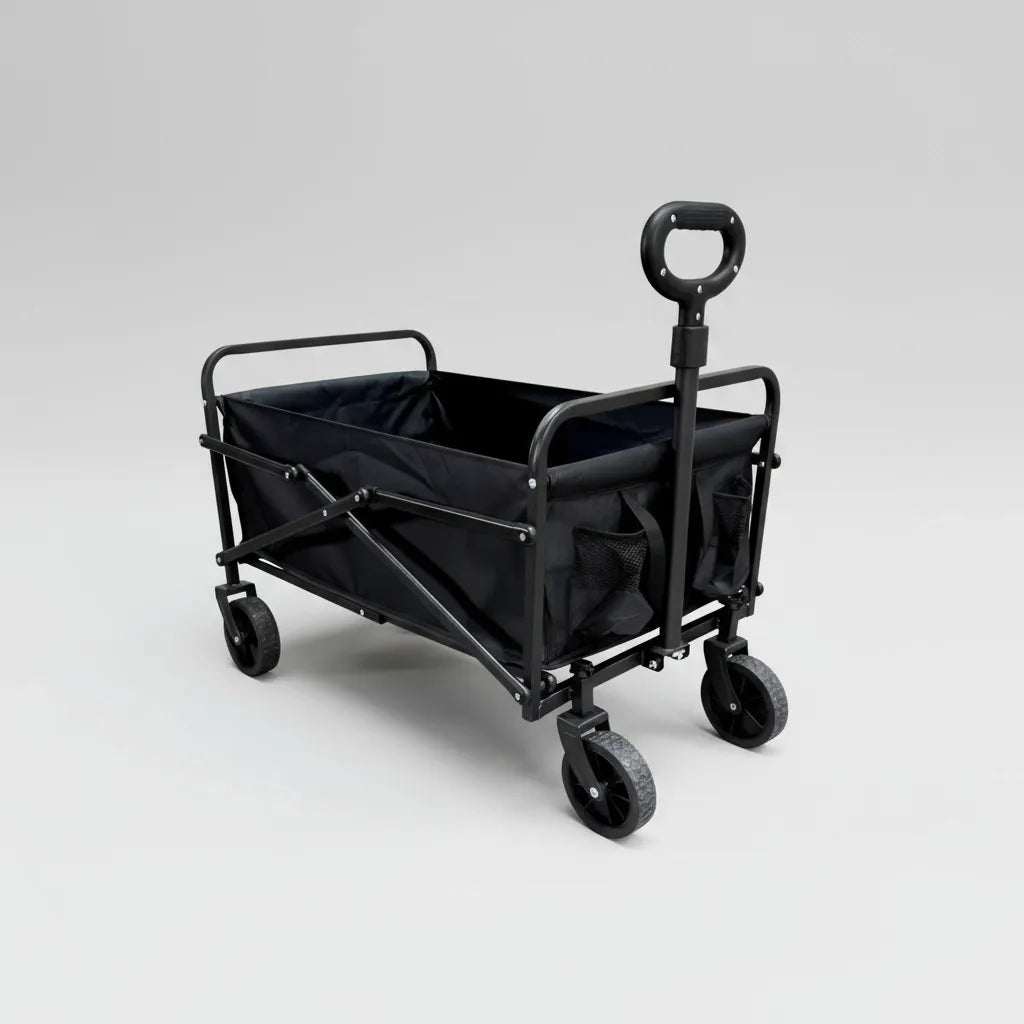 Carro Lona Plegable Para Playa Camping Ruedas Anchas
