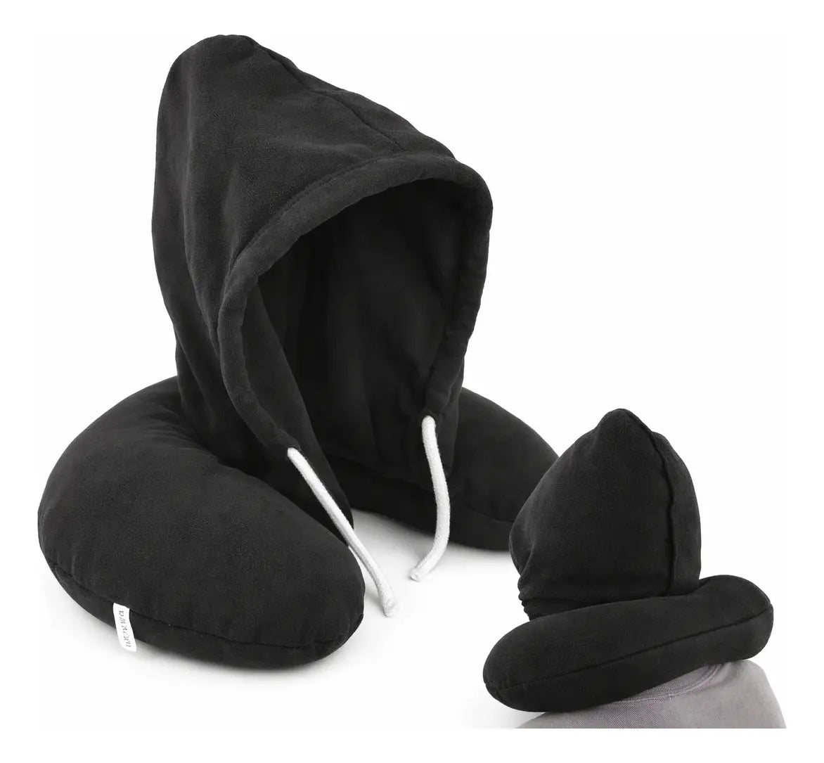 Almohada de Viaje con Capucha