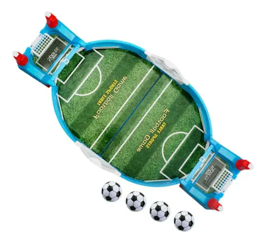 Juego Mini Futbolito De Mesa con 4 Pelotas
