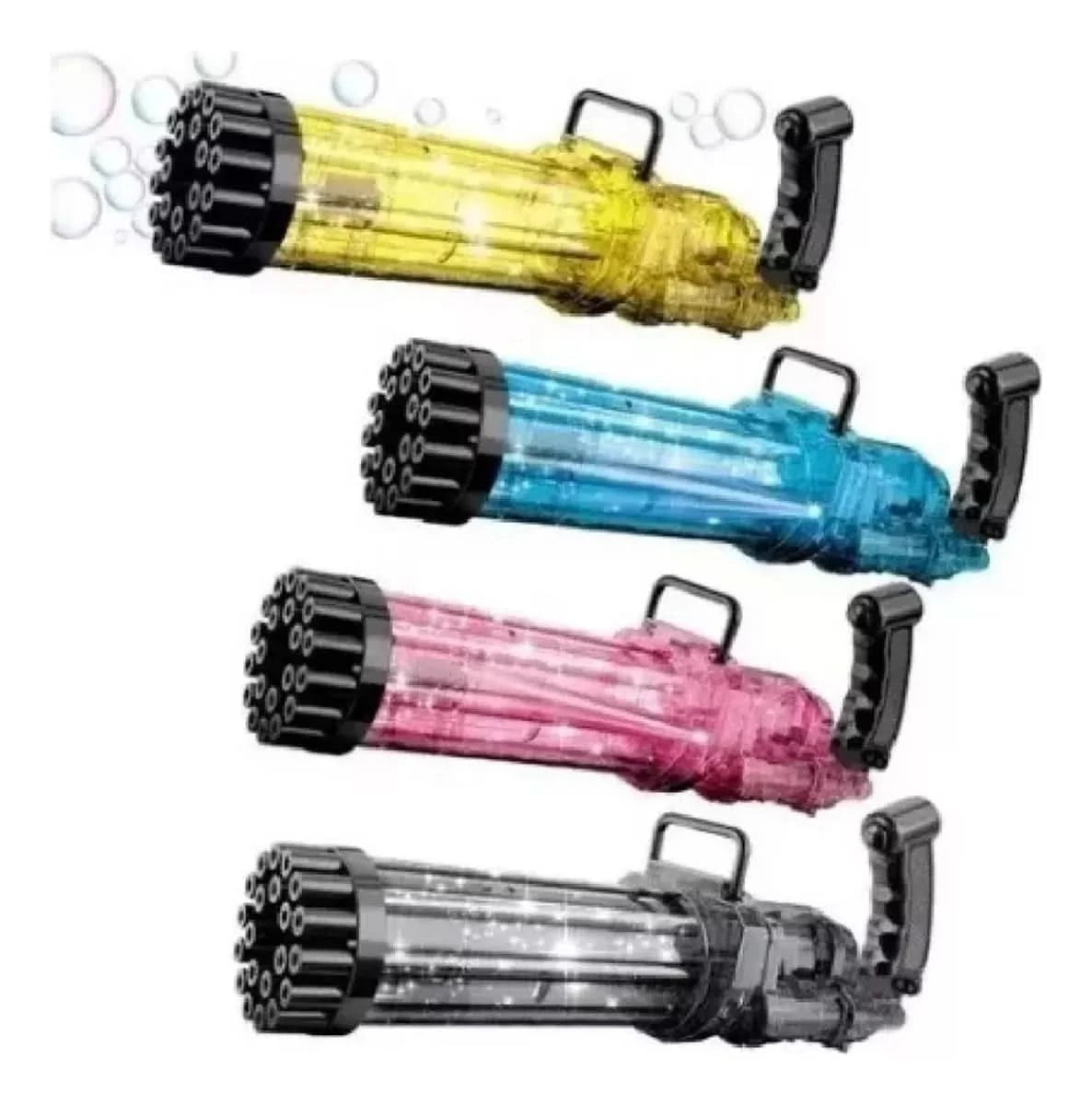 Pistola Burbujero con 21 Disparadores y Luces
