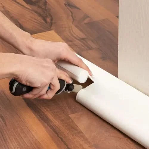 Burlete Zocalo de Espuma Doble Bajo Puerta Aislante