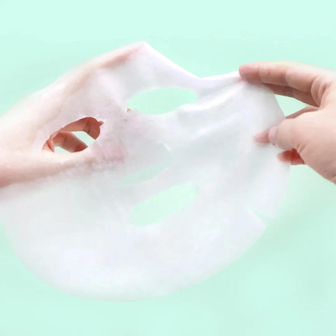 WHITE HAPPY MASK - Mascarilla facial Hortensia