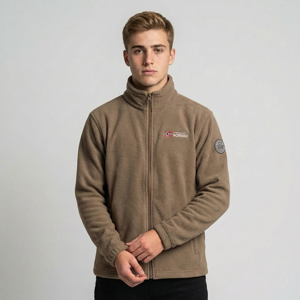 Campera Polar flec de Invierno para Hombre