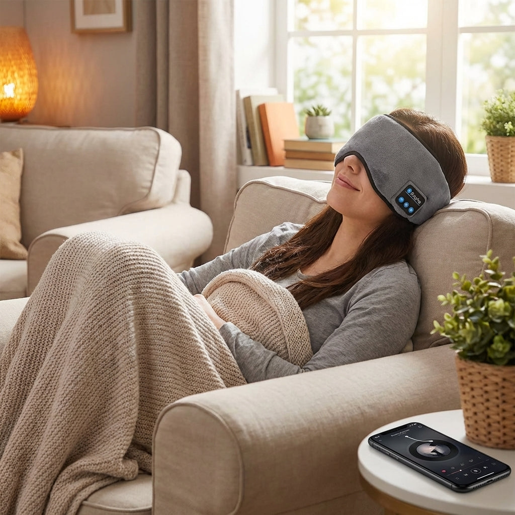 Mascara Antifaz para Dormir con Bluetooth