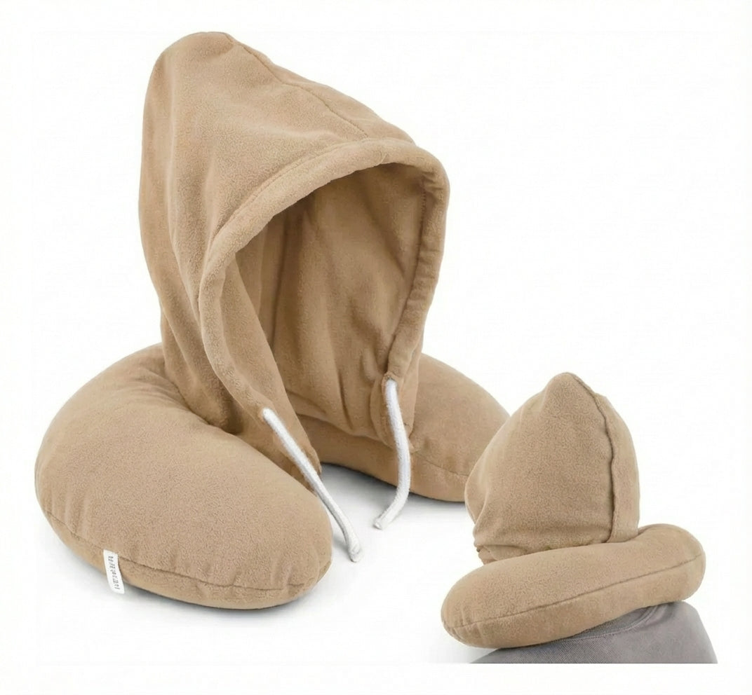 Almohada de Viaje con Capucha