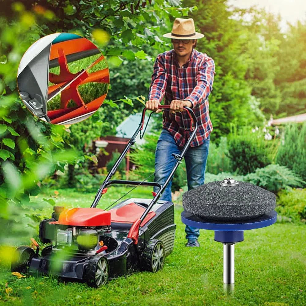 Set de 3 Piedras de Afilado para Cortadora de Césped