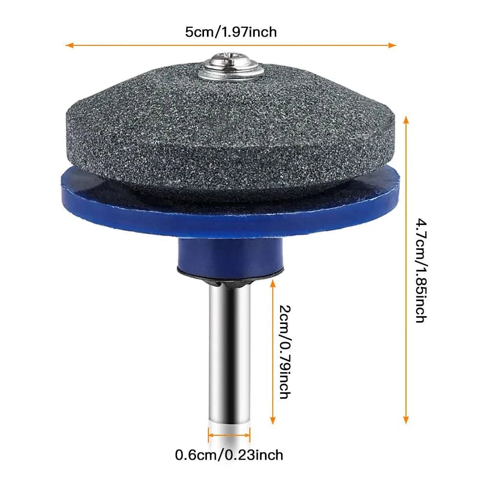 Set de 3 Piedras de Afilado para Cortadora de Césped