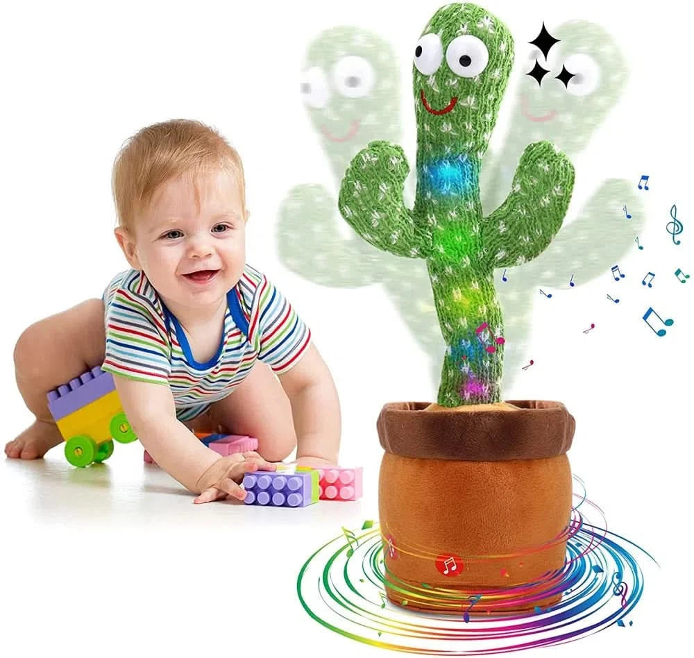 Juguete Didáctico Cactus  Bailarín con Luces y Sonido