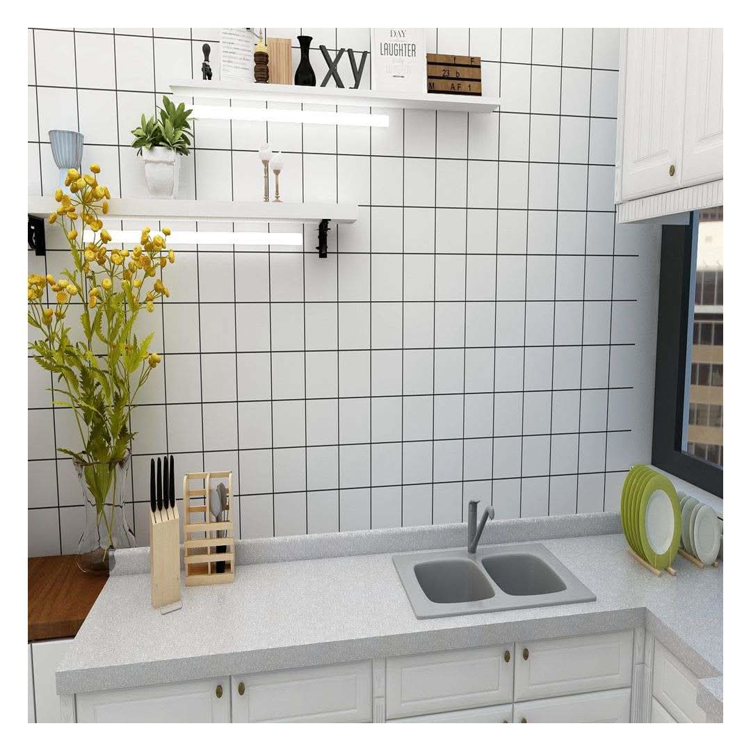 Papel Adhesivo Simil Azulejo Milhome 10 metros (MH031)