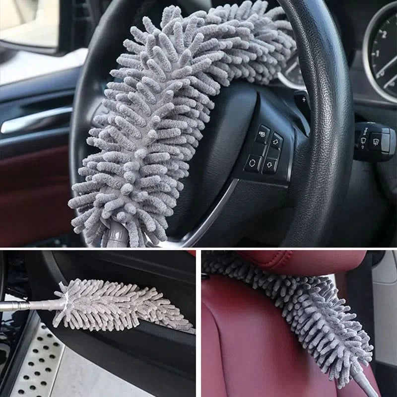 Plumero Extensible de Microfibra 3 Cabezales Milhome