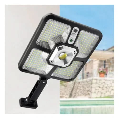 Foco Solar Aurora de 226 COB con sensor para exterior IP65