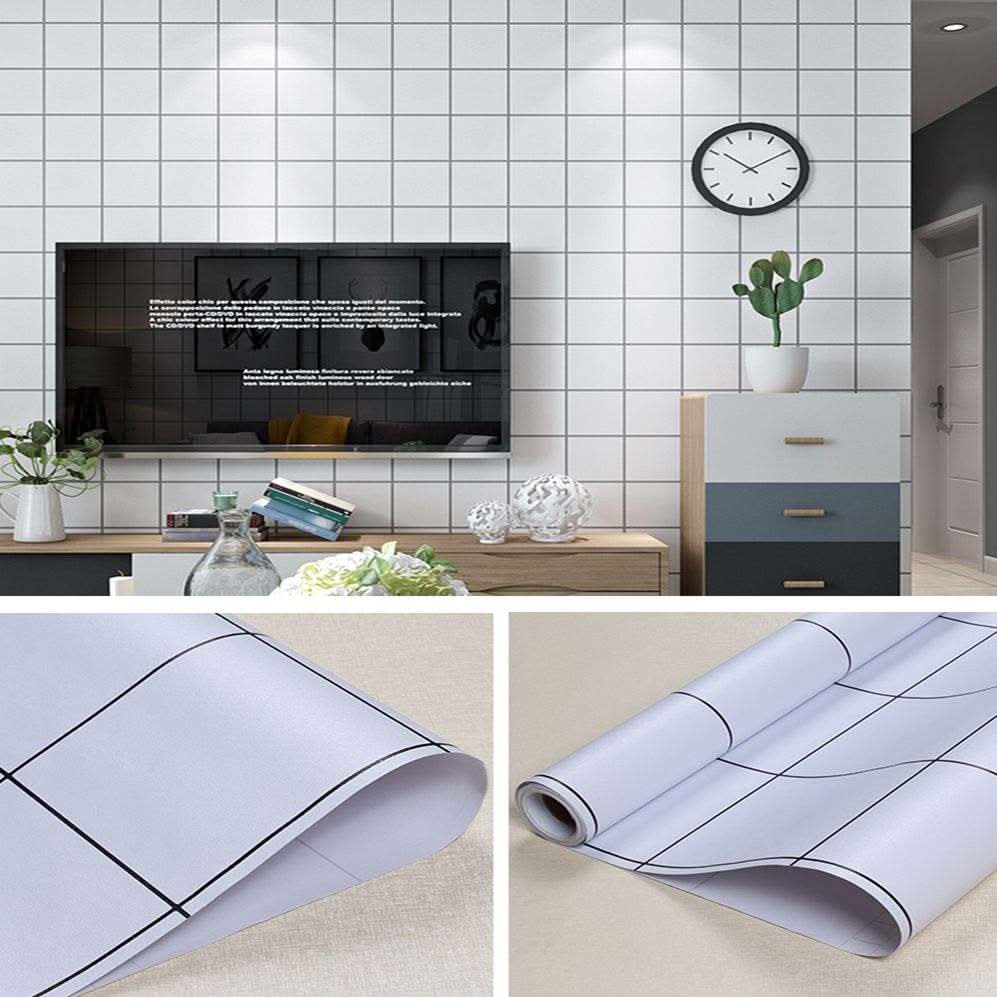 Papel Adhesivo Simil Azulejo Milhome 10 metros (MH031)