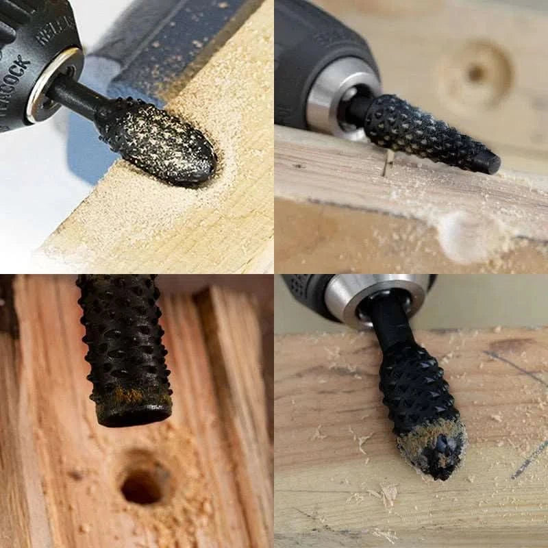 Broca Rotativa de Carburo de Tungsteno Para Madera