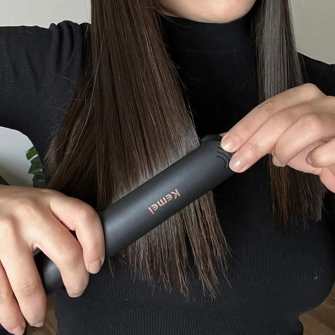Plancha De Pelo Kemei Hair Straightener