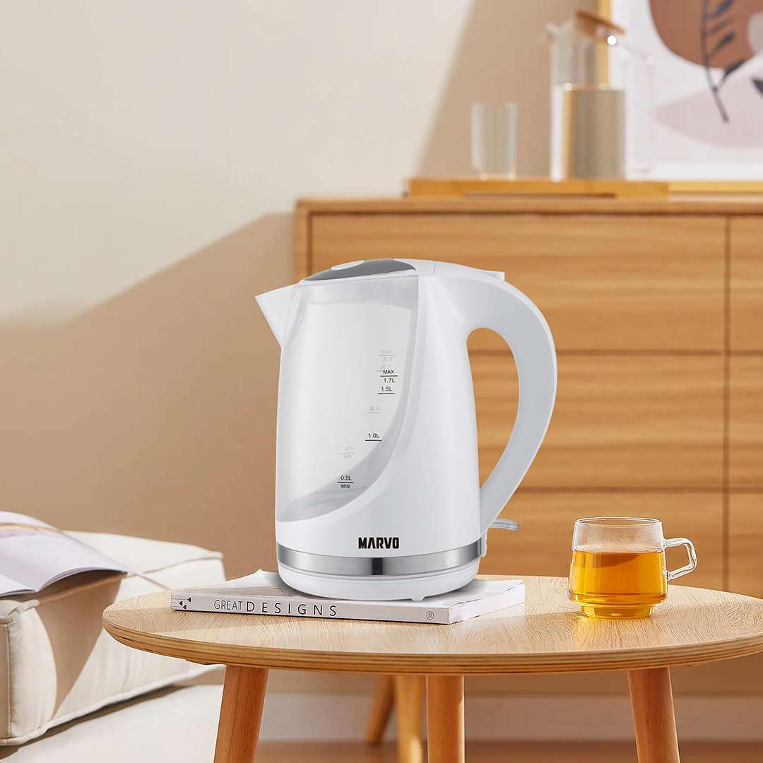 Jarra Eléctrica Marvo HWH-072 Blanco