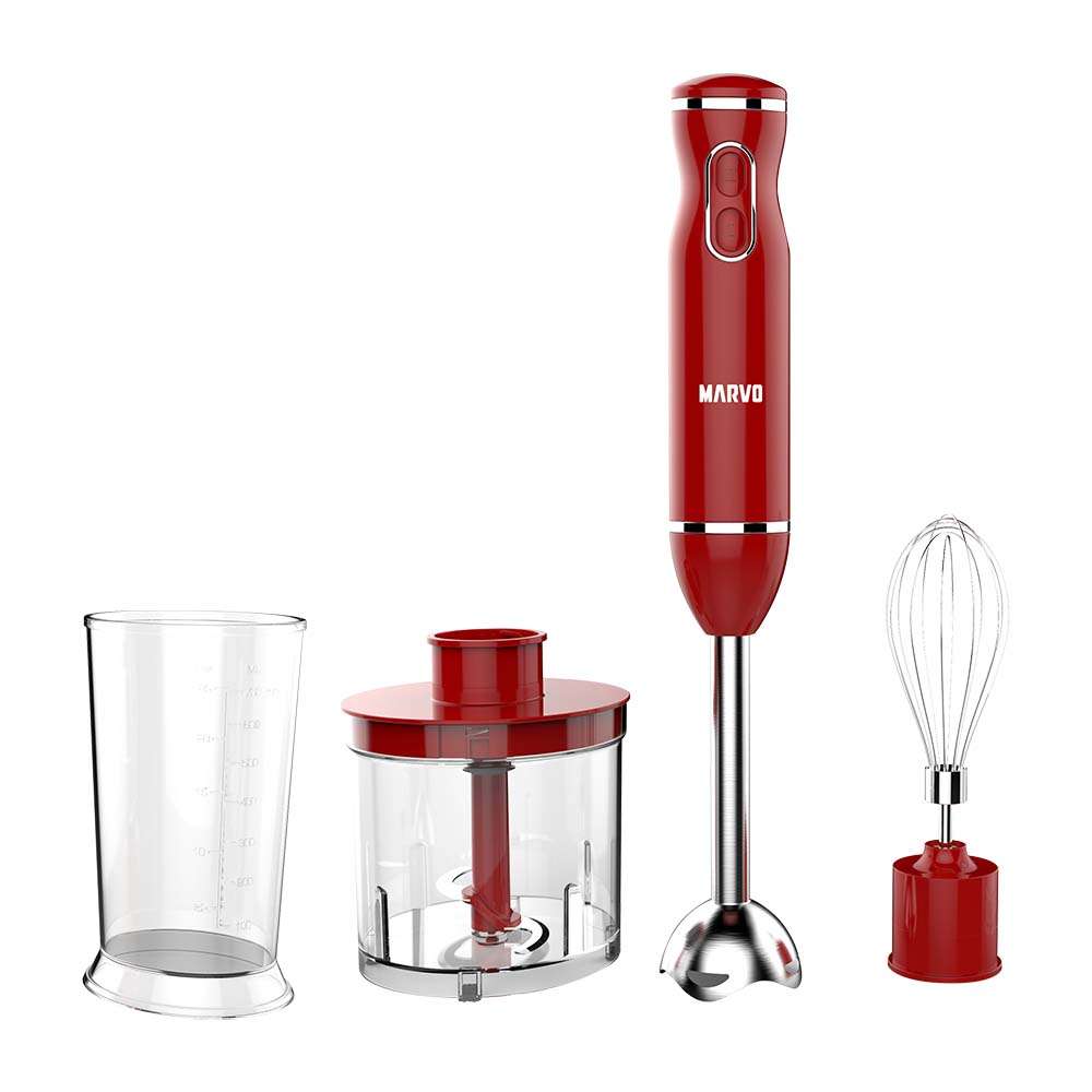 Mixer Marvo HBR-079RD Acero Inoxidable Rojo