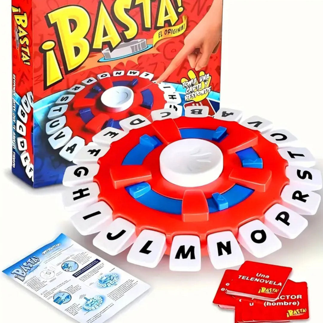 Juego de Mesa Basta! en Español + 15 Cartas extras de Regalo