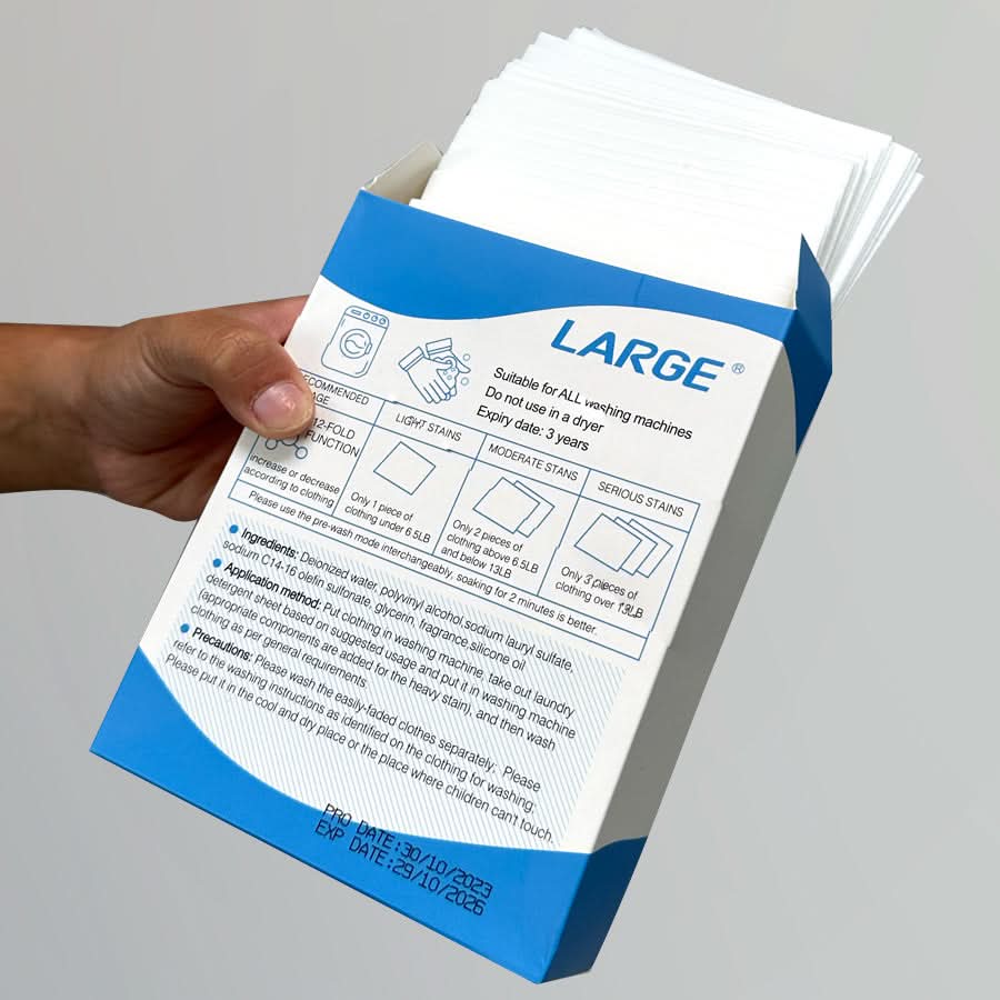 64 Paños Ecologicos para Lavado de Ropa Large