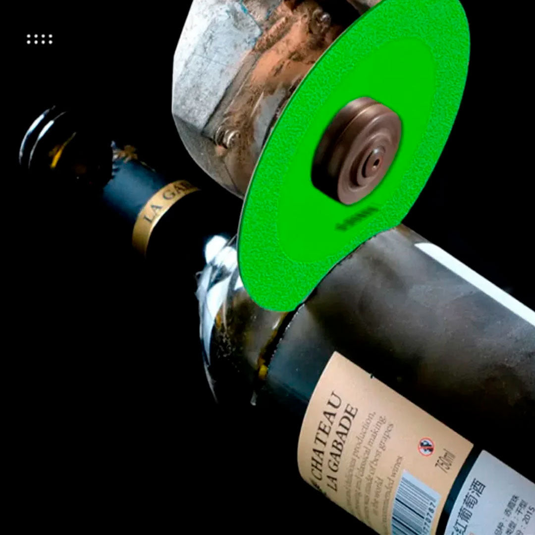 Set de 3 Discos Leisel de Corte Ultra fino de Vidrio 100mm