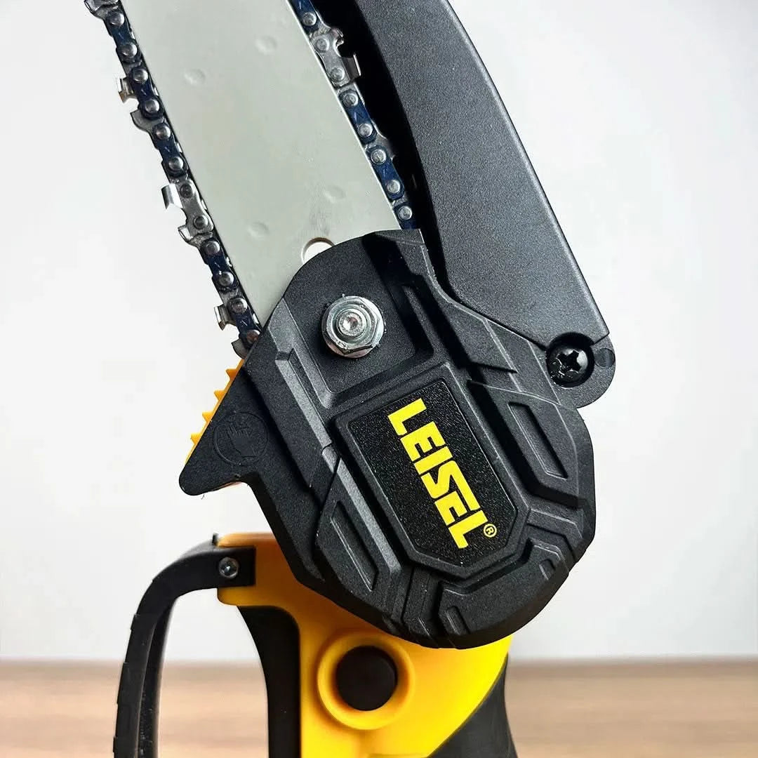 Mini Motosierra con dos baterías Leisel