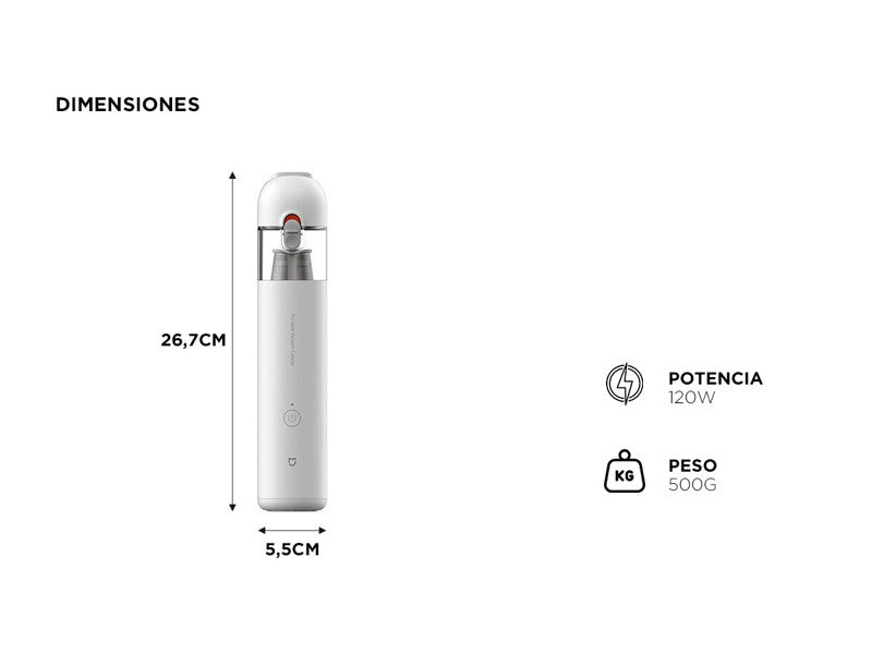 Aspiradora portátil Mi Vacuum Cleaner Mini Xiaomi