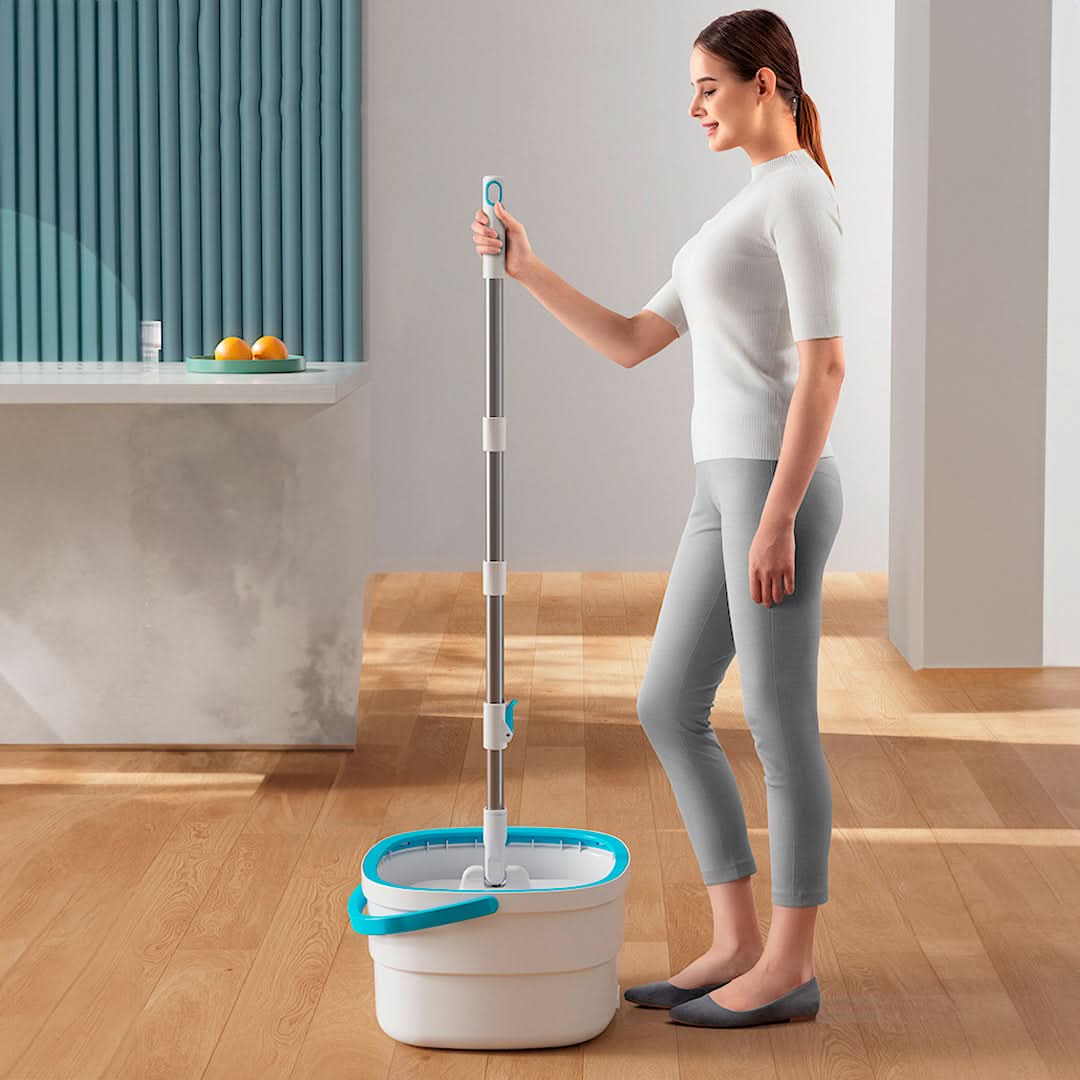 Mopa Lazy Rectangular con Balde Premium