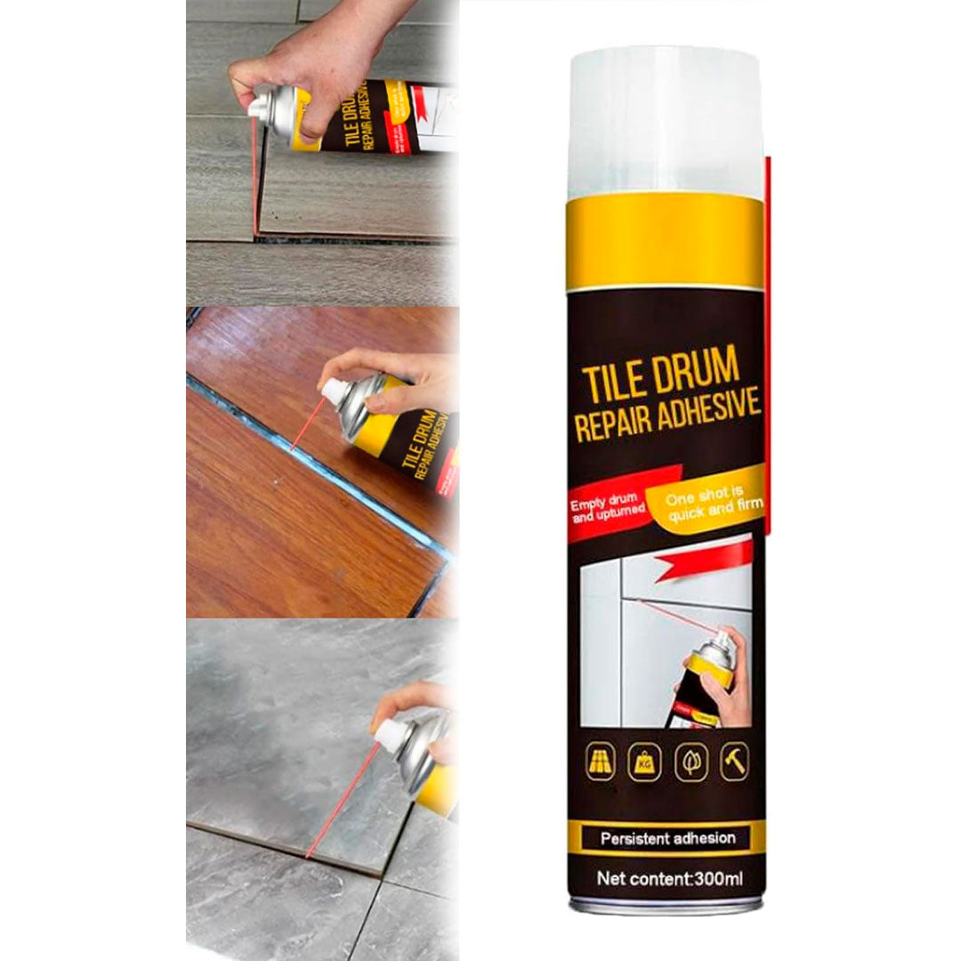 Spray Adhesivo Sellador para Grietas y Pisos