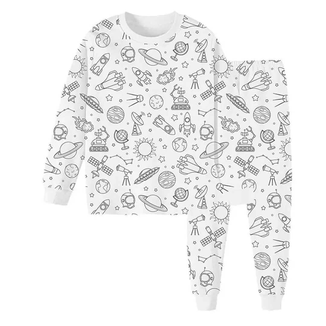 Conjunto Pijama Coloreable