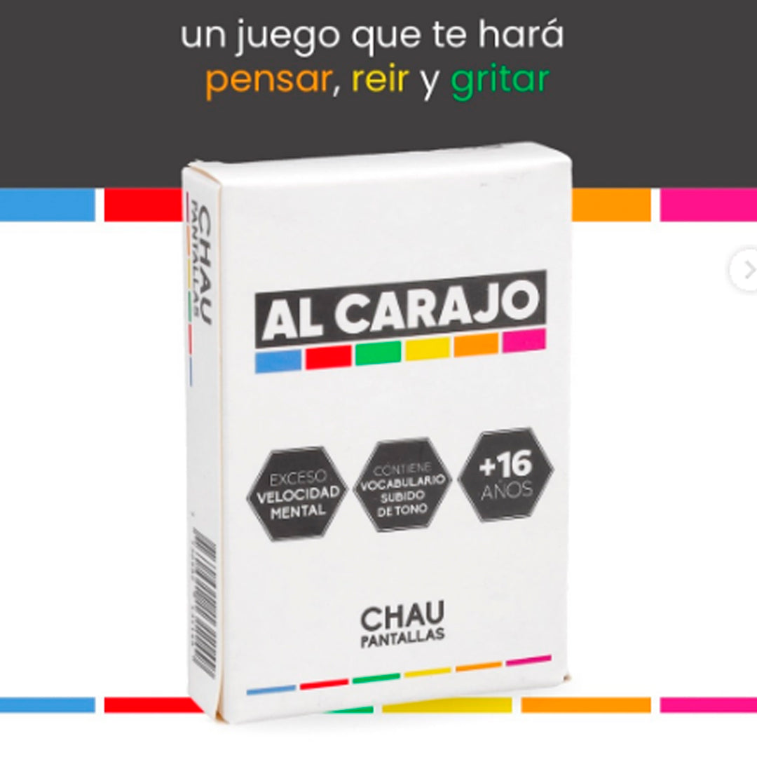 Juego de Mesa Al Carajo de Chau Pantalla