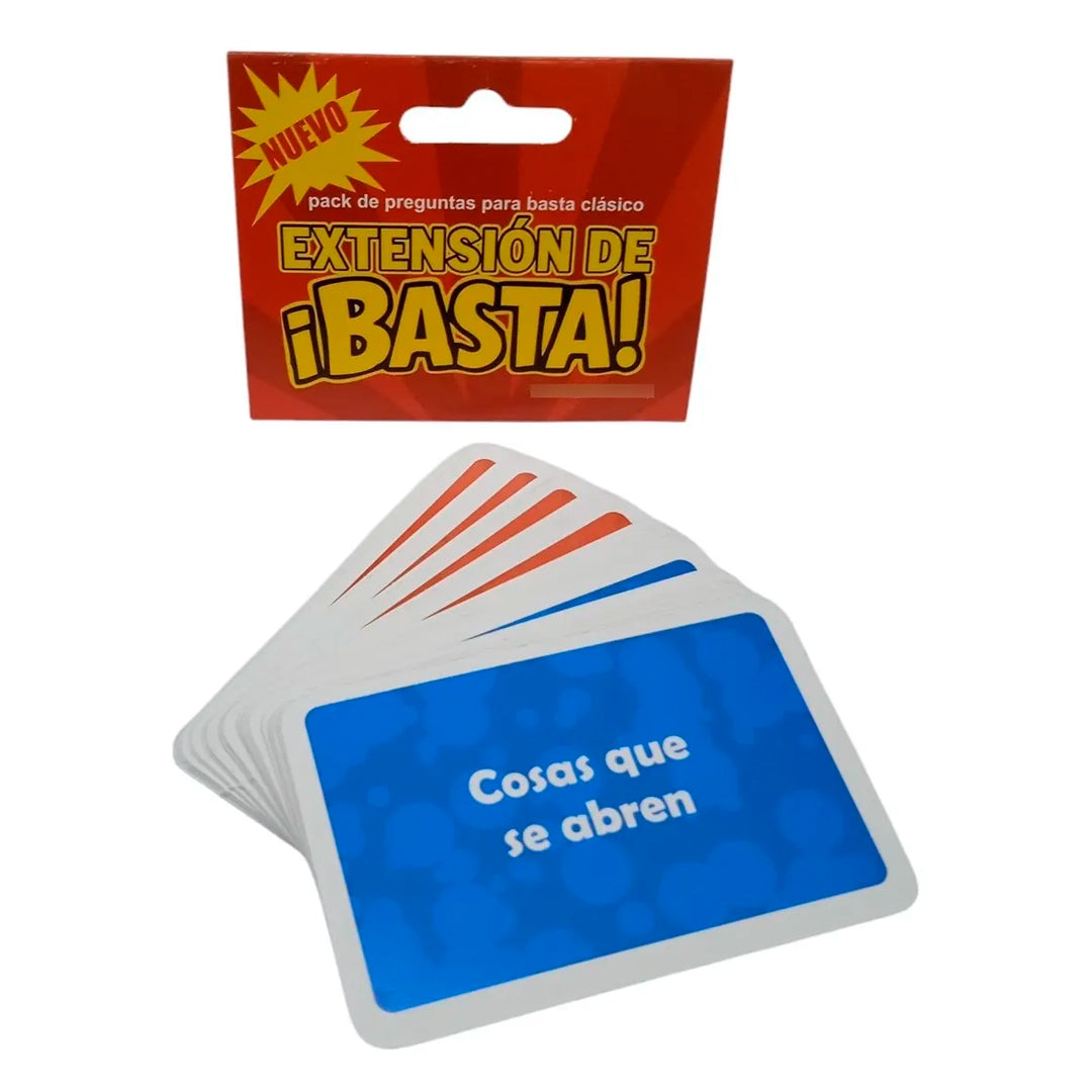 Extensión para Juego Basta! 40 Cartas